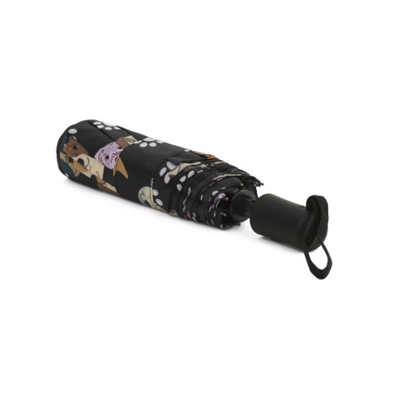 RAINY SKIES BLACK MULTI Umbrella - Picture 1 of 2